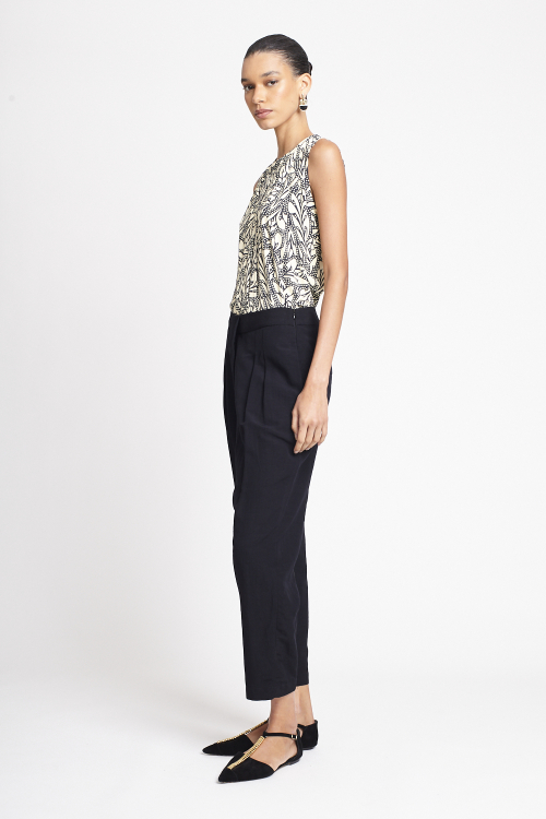 Fit — Blusa Jersey Estampa Arabescos