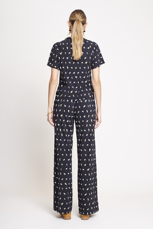 Fit — Blusa Jersey Estampa Cavalos