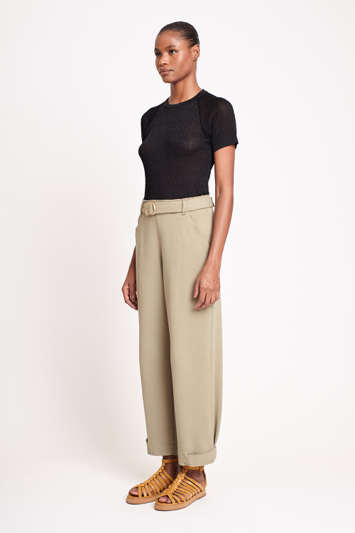 Fit — Calça Malha Dupla Bouclê