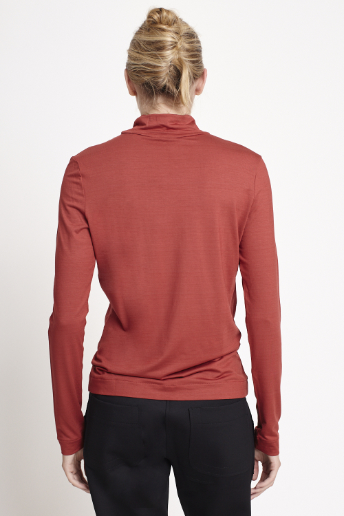 Fit — Blusa Malha Modal Com Lycra