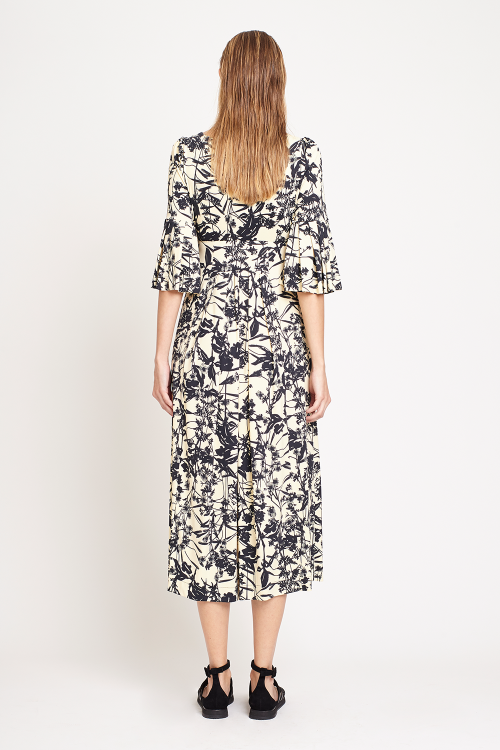 Fit — Vestido Jersey Flor Do Campo