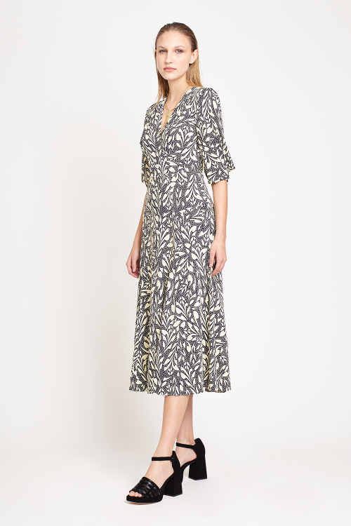 Fit — Vestido Jersey Estampa Arabescos