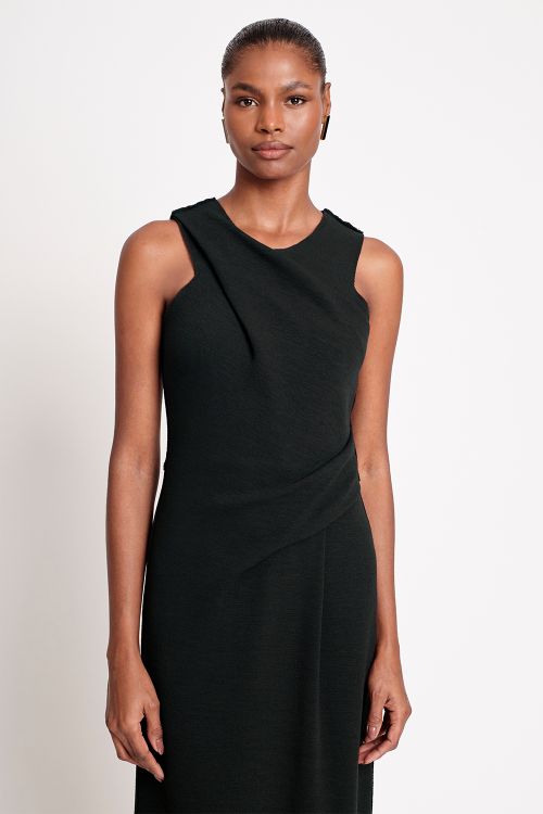 Fit — Vestido Malha Dupla Bouclê