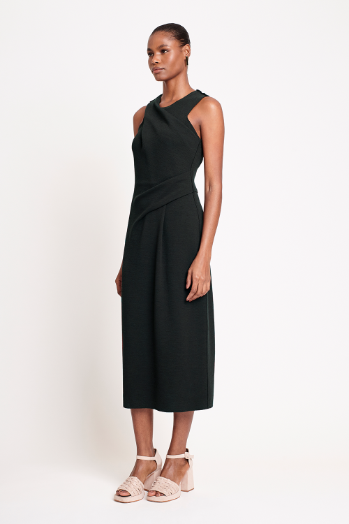 Fit — Vestido Malha Dupla Bouclê