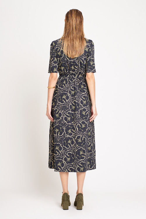 Fit — Vestido Jersey Tapeçaria