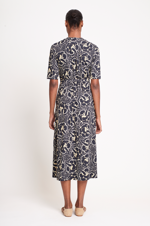 Fit — Vestido Jersey Tapeçaria