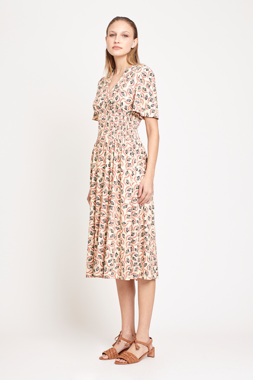 Fit — Vestido Jersey Fogo