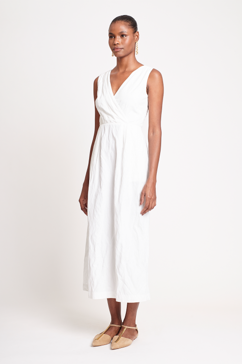 Fit — Vestido Viscose Metal