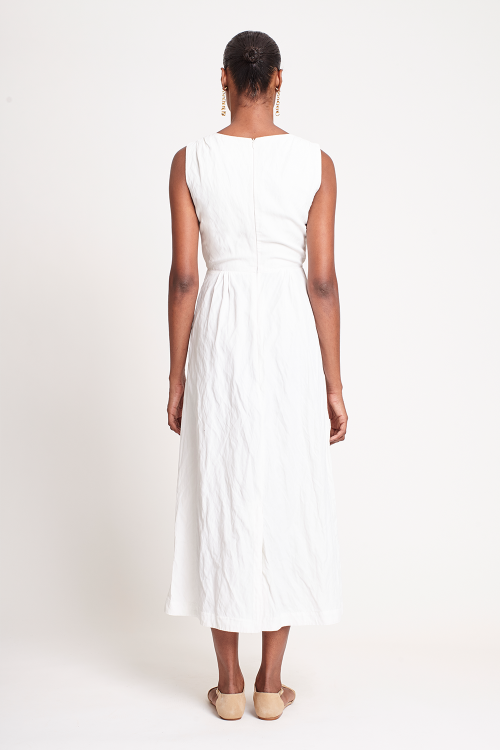 Fit — Vestido Viscose Metal