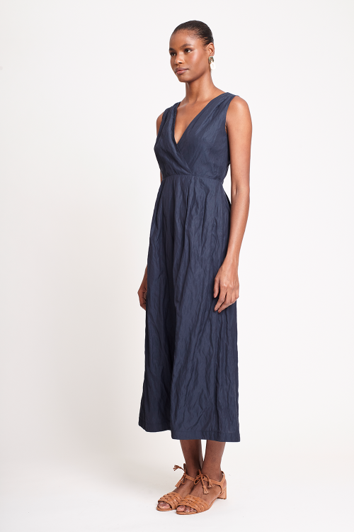Fit — Vestido Viscose Metal