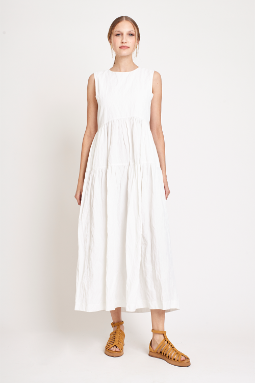 Fit — Vestido Viscose Metal