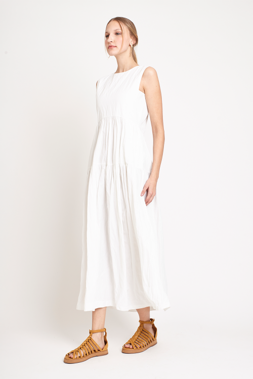 Fit — Vestido Viscose Metal