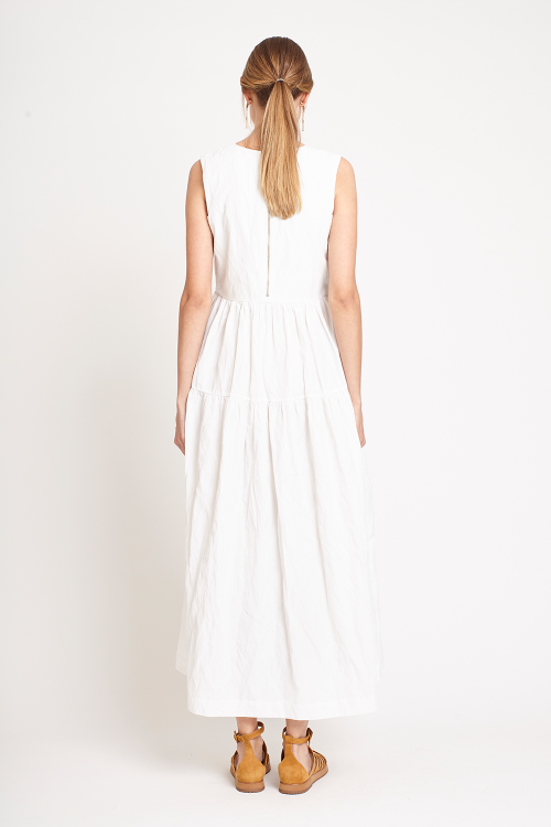 Fit — Vestido Viscose Metal