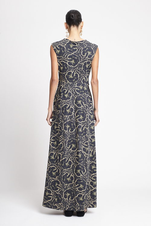 Fit — Vestido Jersey Tapeçaria