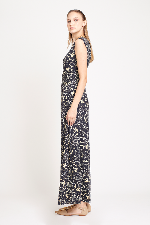 Fit — Vestido Jersey Tapeçaria