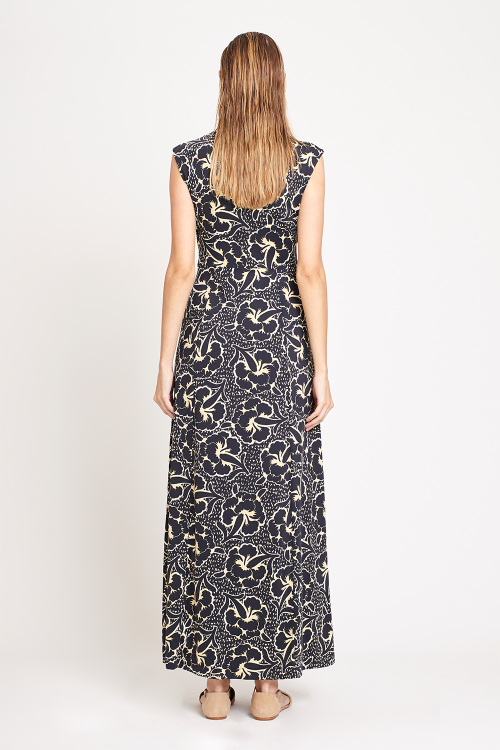 Fit — Vestido Jersey Tapeçaria
