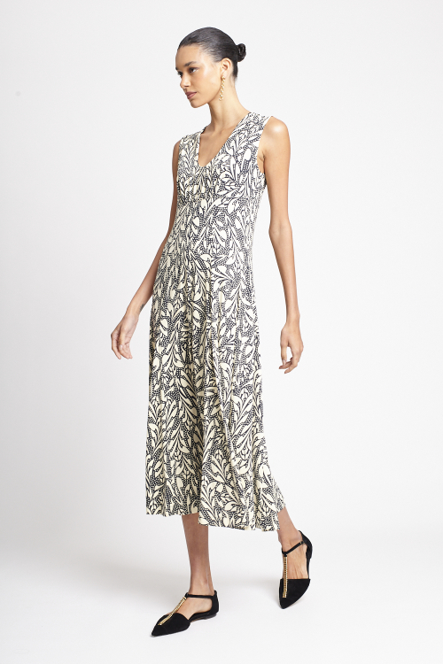 Fit — Vestido Jersey Estampa Arabescos
