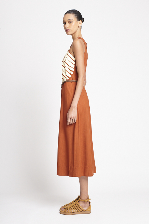 Fit — Vestido Viscose Plana Silk