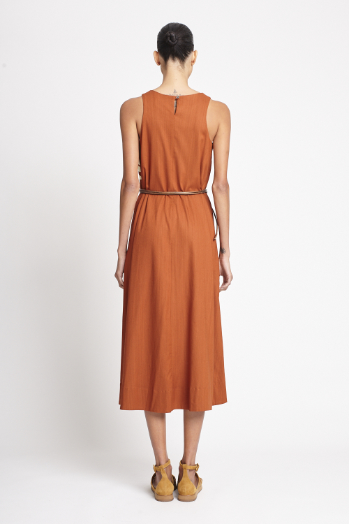 Fit — Vestido Viscose Plana Silk