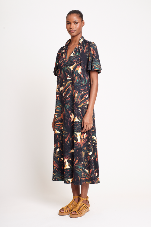 Fit — Vestido Jersey Pena Macro
