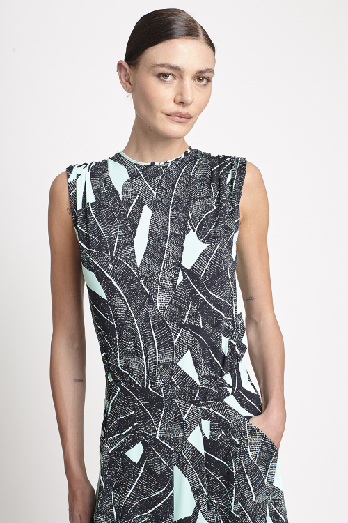Fit — Blusa Jersey Estampa Suculenta