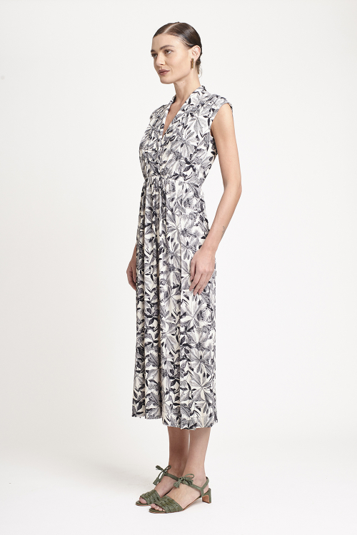 Fit — Vestido Jersey Cachecour Estampa Jardim