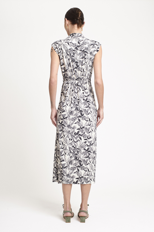 Fit — Vestido Jersey Cachecour Estampa Jardim