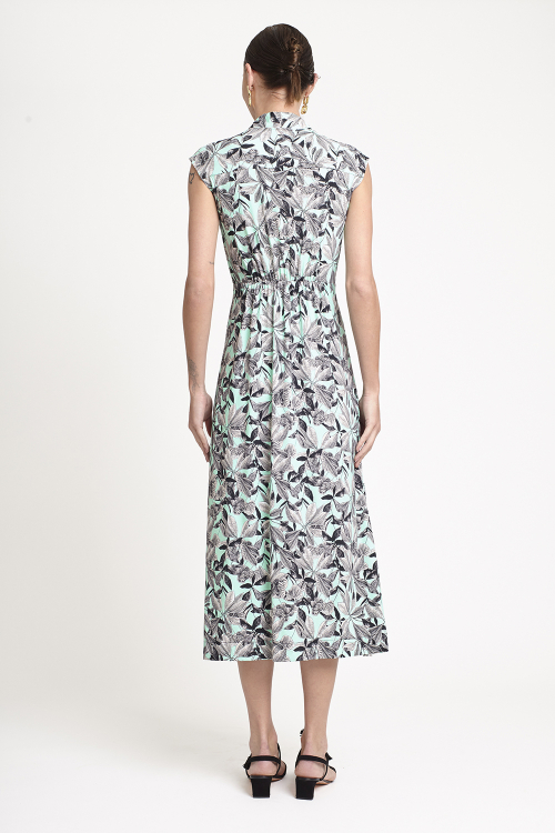 Fit — Vestido Jersey Cachecour Estampa Jardim