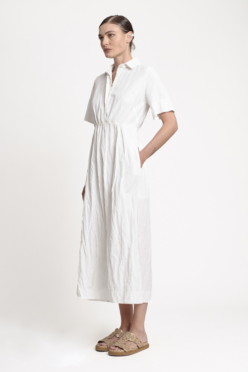 Fit — Vestido Viscose Metal