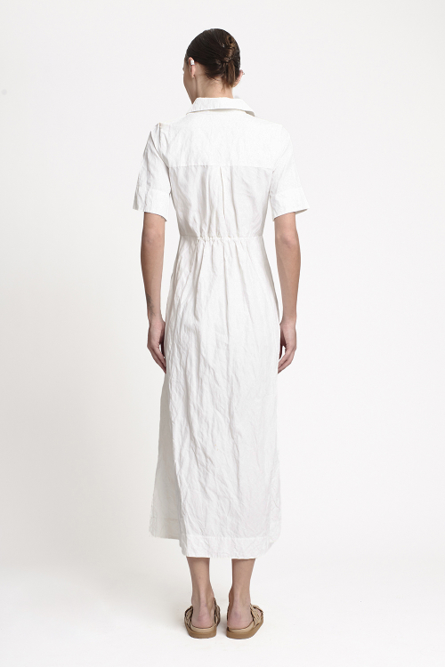 Fit — Vestido Viscose Metal