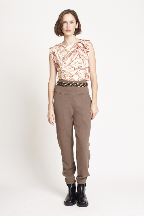 Fit — Blusa Jersey Est Monte Fuji Pregas Ombro