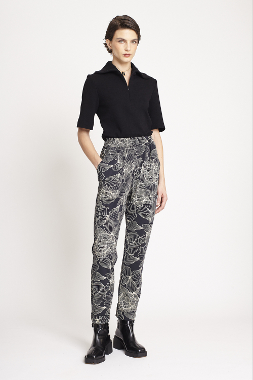Fit — Blusa Bouclê Com Ziper