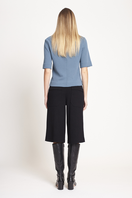Fit — Blusa Bouclê Com Ziper