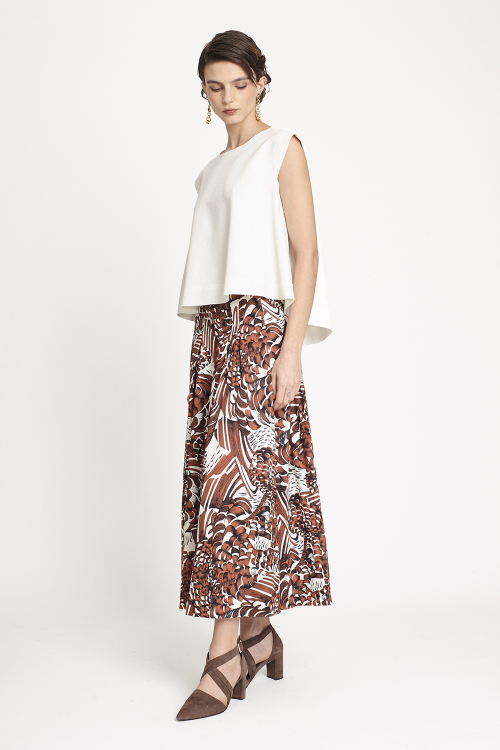 Fit — Blusa Malha Dupla Leve Em A