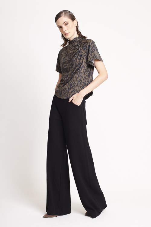 Fit — Blusa Jersey Estampa Bambuzal