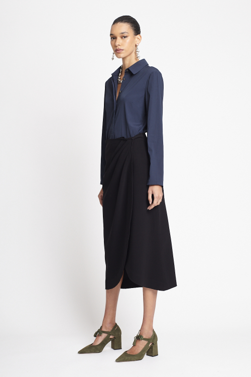 Fit — Saia Malha Crepe