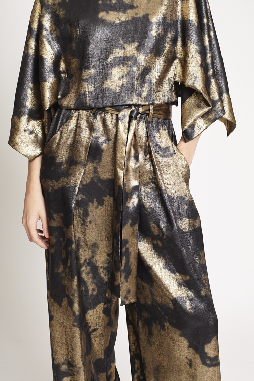 Fit — Blusa Dourado Laço
