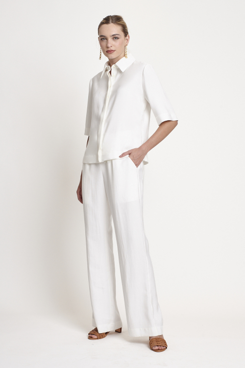 Fit — Calça Viscose Sarjada