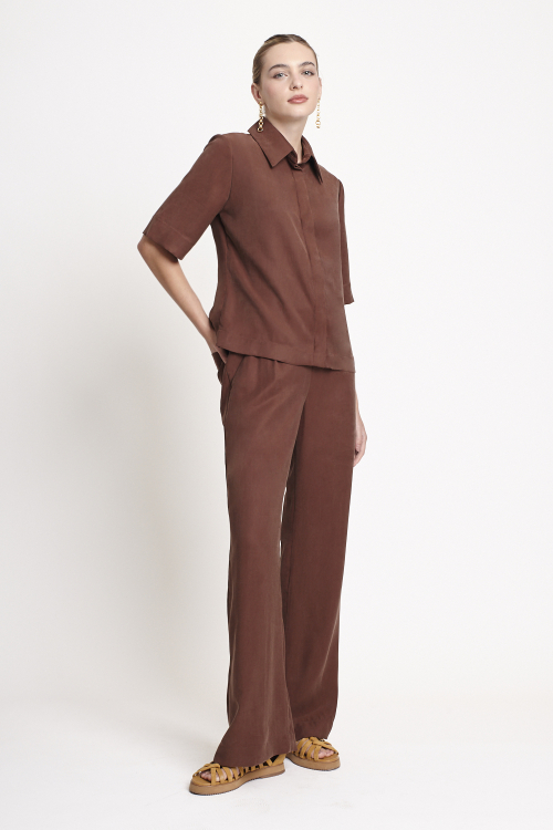 Fit — Camisa Viscose Sarjada