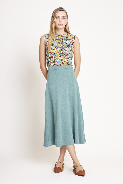 Fit — Blusa Jersey Estampa Alegria Pregas