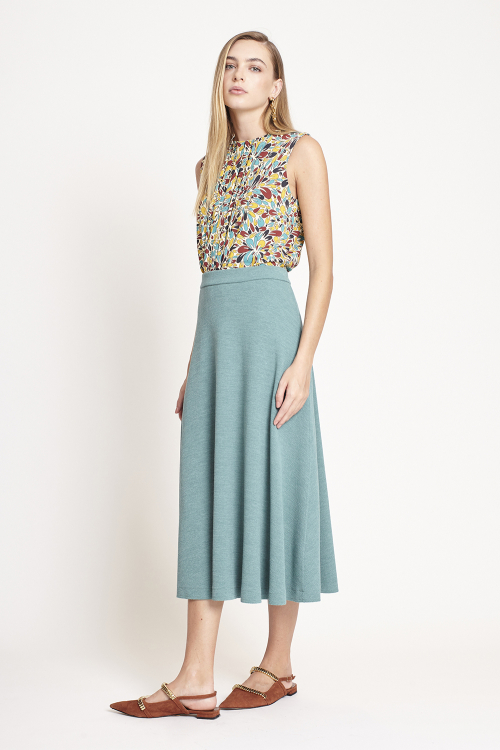 Fit — Blusa Jersey Estampa Alegria Pregas