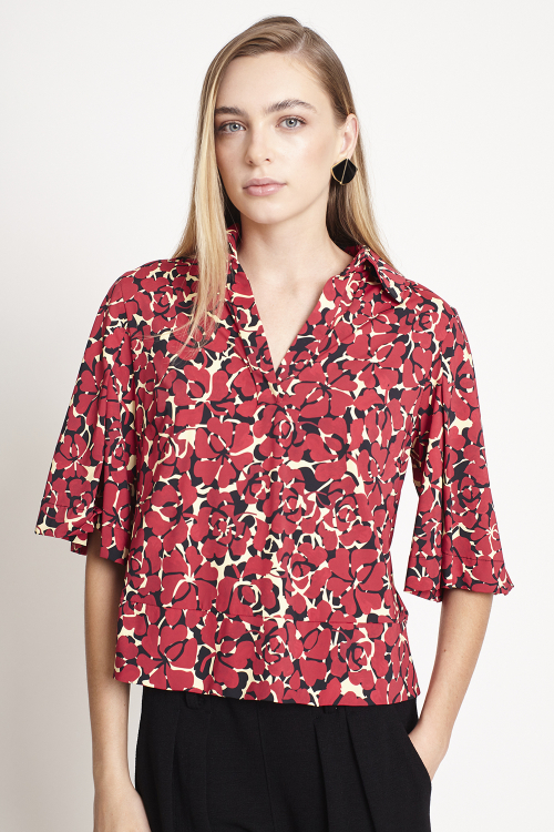 Fit — Blusa Jersey Estampa Romance