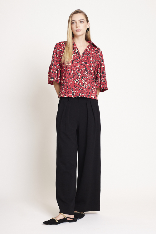 Fit — Blusa Jersey Estampa Romance