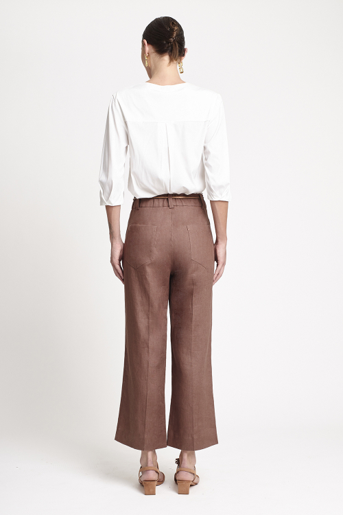 Fit — Calça Linho Encorpado Alfaiataria