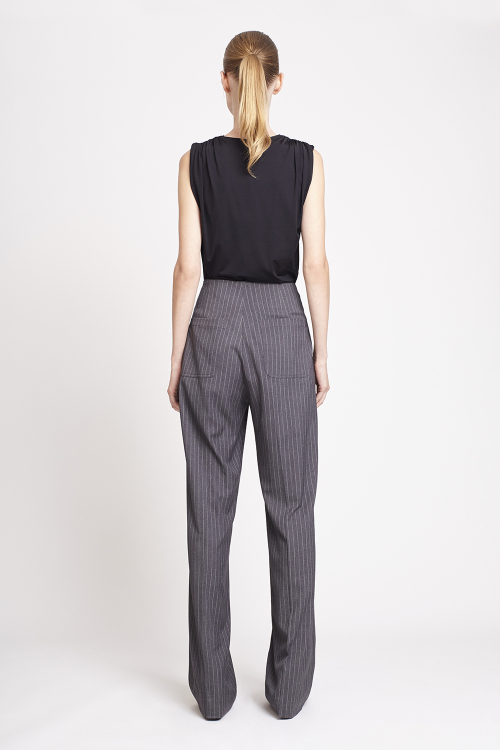 Fit — Calça Risca De Giz