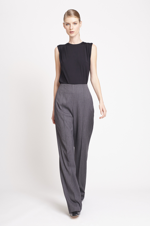 Fit — Calça Risca De Giz