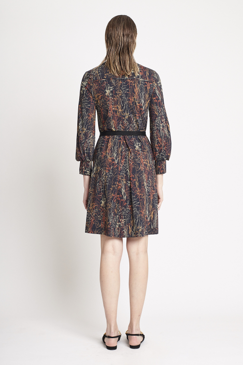 Fit — Vestido Jersey Est Bambu Curto