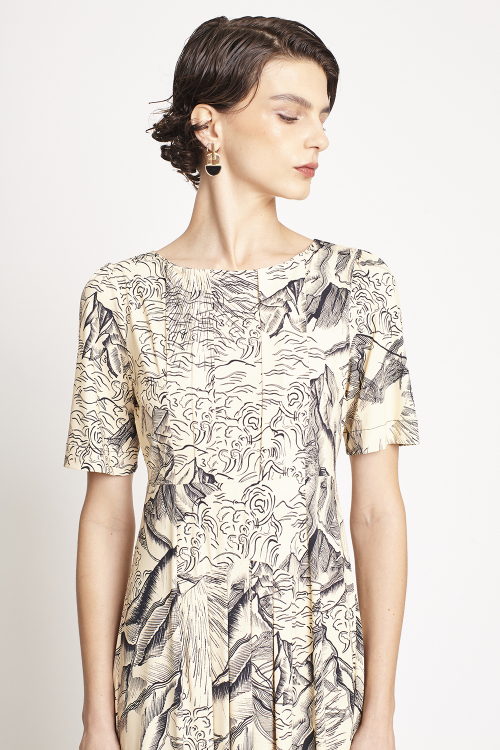 Fit — Vestido Jersey Est Monte Fuji Pala