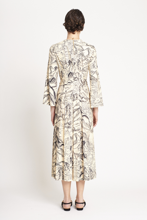 Fit — Vestido Jersey Est Monte Fuji Transpassado