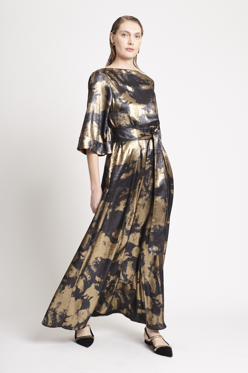 Fit — Vestido Dourado